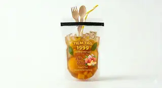 Hình ảnh Trà đào ngọt thanh
