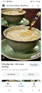 Hình ảnh chè  bắp 