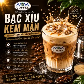 Hình ảnh Bạc xỉu kem mặn
