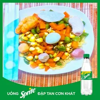 Hình ảnh Mì trộn thập cẩm nhiều mì