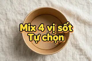 Hình ảnh Bánh BLTM sốt 4 vị tự chọn