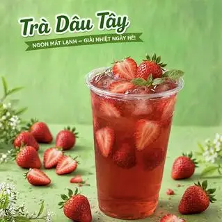 Hình ảnh Trà dâu tây