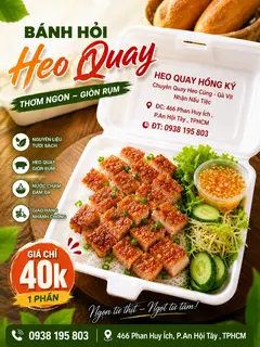 Hình ảnh Bánh Hỏi Heo Quay 