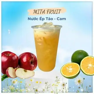 Hình ảnh Nước ép Táo + Cam