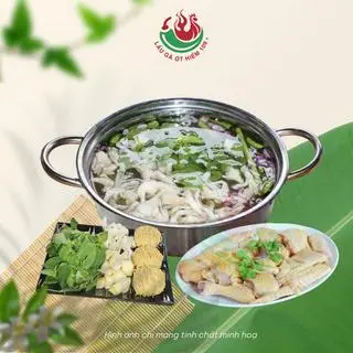 Hình ảnh Lẩu Gà Lá É - Gà Tre (Gà tươi) - Lẩu lớn