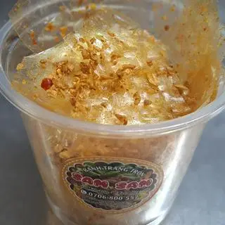 Hình ảnh bánh tráng  lắc  muối  tỏi 