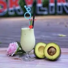 Hình ảnh Sinh tố bơ mix mãng cầu