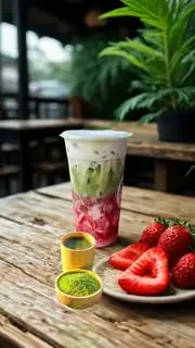 Hình ảnh Macha vị dâu