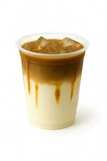 Hình ảnh Cà phê latte đường đen