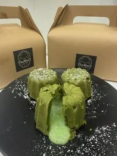 Hình ảnh bánh Lava Matcha Cốm Dẻo