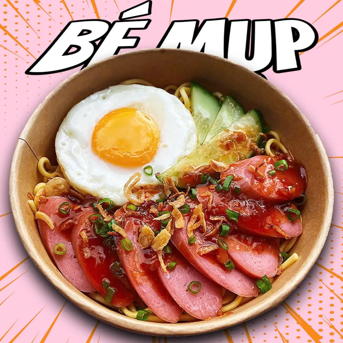 Hình ảnh Mì indomie trộn xúc xích trứng - 5 loại viên