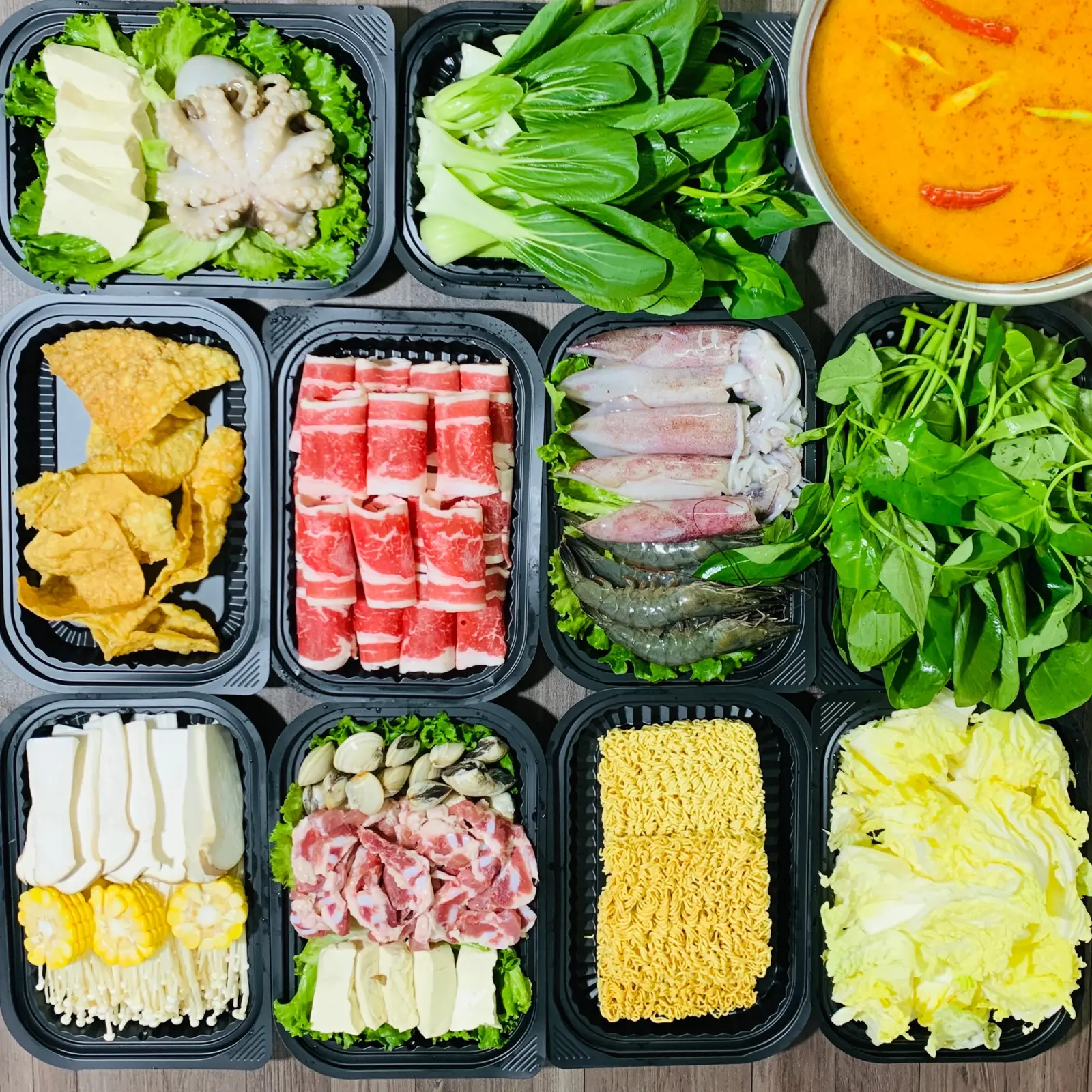 Hình ảnh Set Lẩu 3 Người