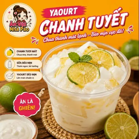 Hình ảnh Yaourt Chanh Tuyết