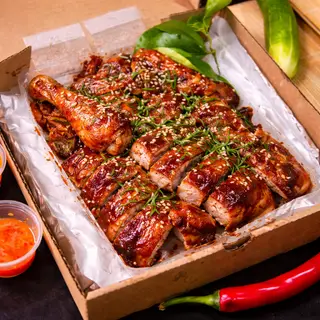 Hình ảnh Nửa con vịt quay lá chanh mè VIP siêu ngon