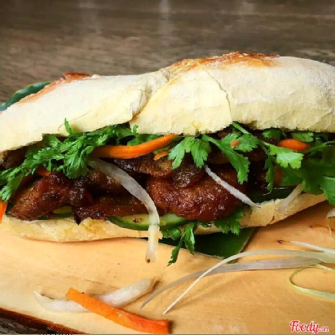 Hình ảnh Bánh Mì Thịt Nướng