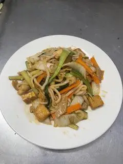 Hình ảnh Mỳ xào ngủ sắc chay 
