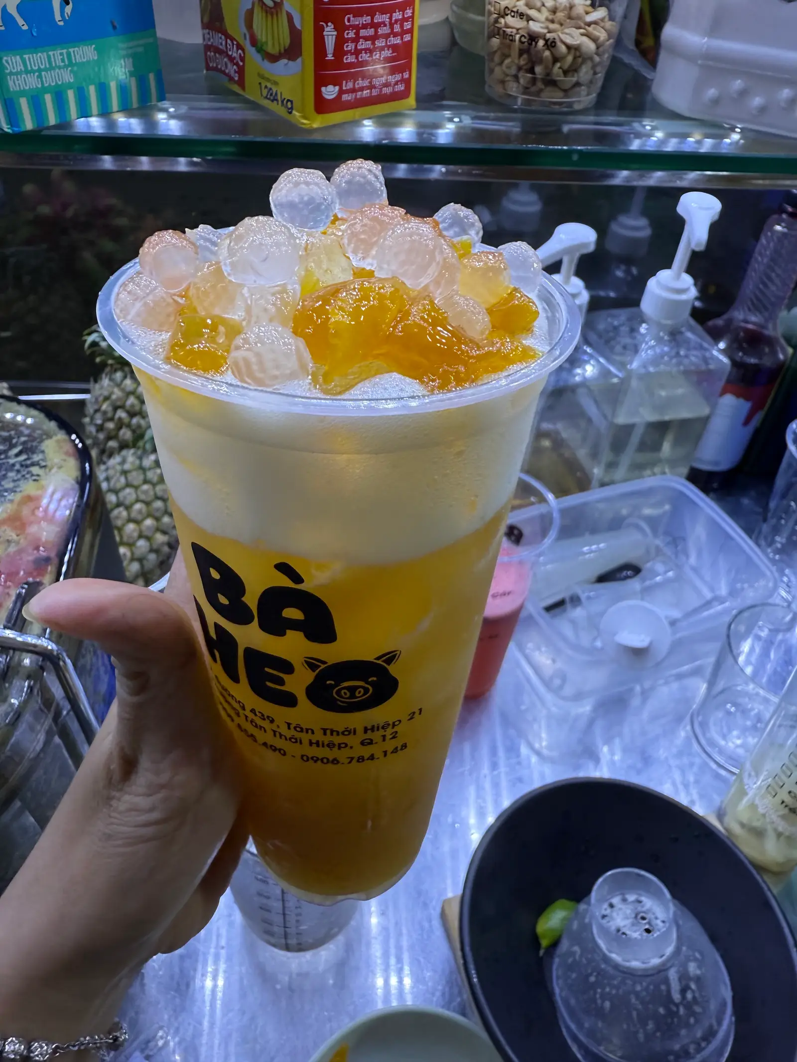 Hình ảnh Trà dứa - hạt đác