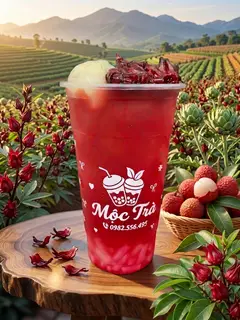 Hình ảnh Trà vải atiso đỏ