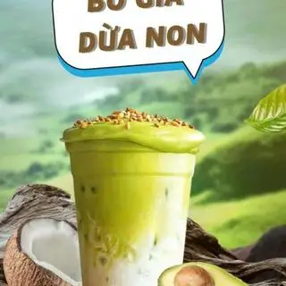 Hình ảnh Sinh tố Bơ Già Dừa Non 