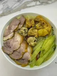 Hình ảnh Bún dọc mùng thập cẩm