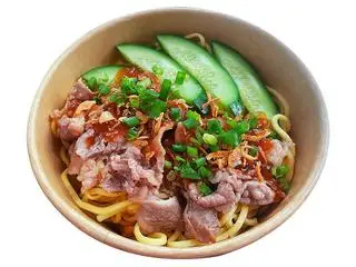 Hình ảnh Mì trộn thịt bò
