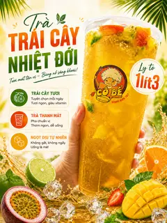 Hình ảnh Trà Trái Cây Nhiệt Đới