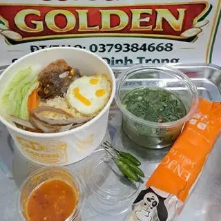 Hình ảnh Cơm Golden sườn bò chả trứng