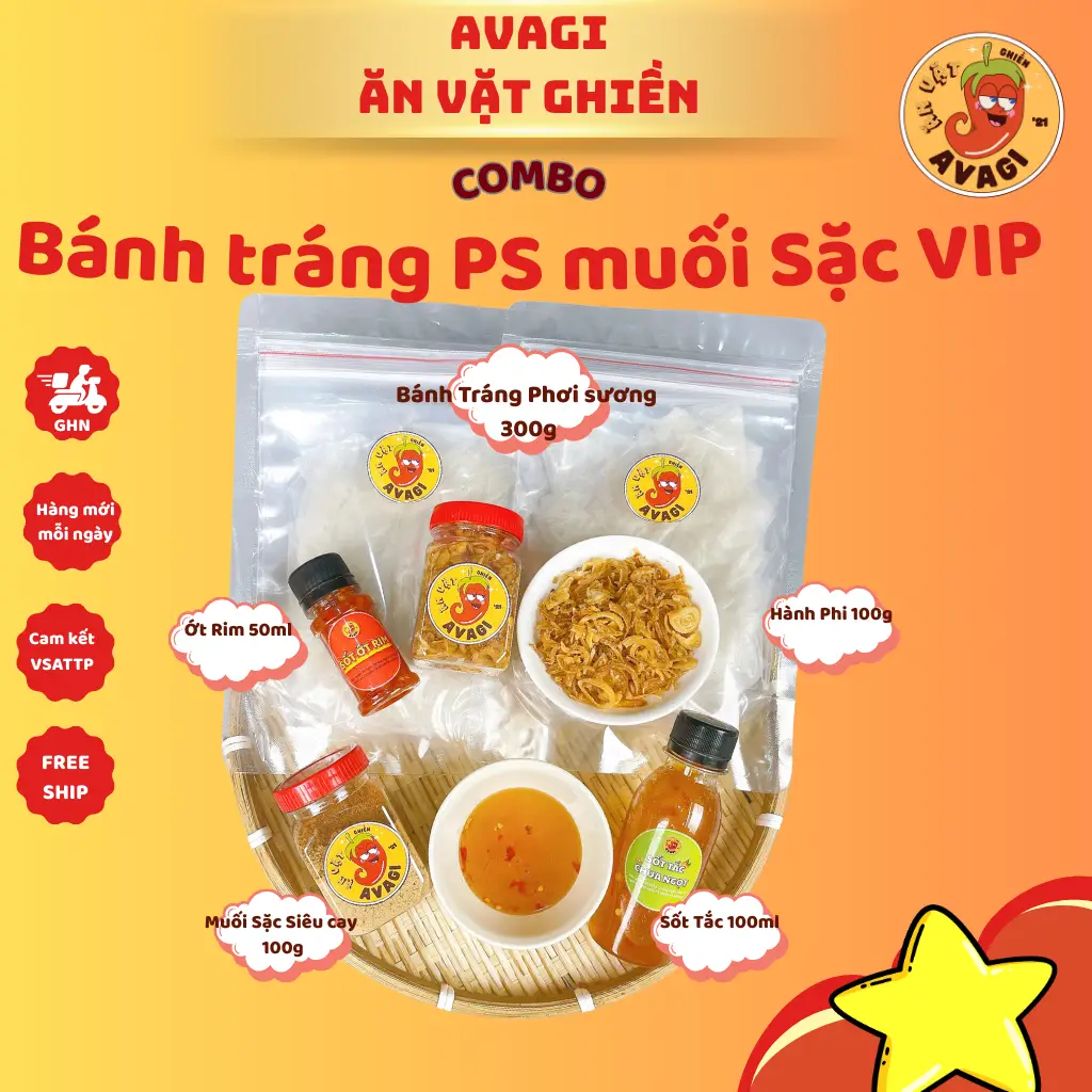 Hình ảnh Bánh Tráng Muối Sặc Vip 