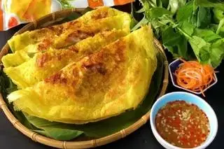 Hình ảnh bánh xèo chay