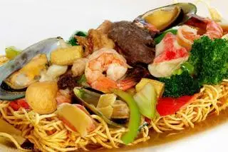Hình ảnh mì giòn thập cẩm