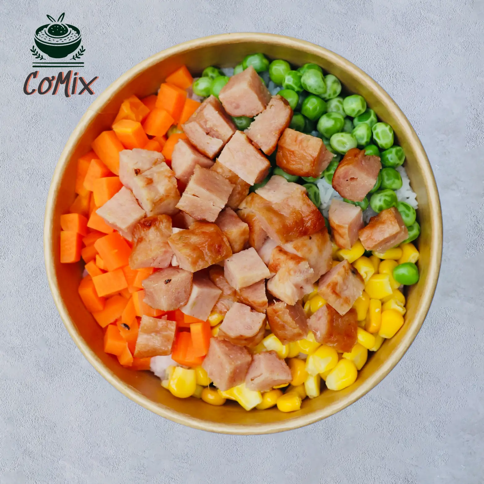 Hình ảnh Cơm Trộn Nem Nướng