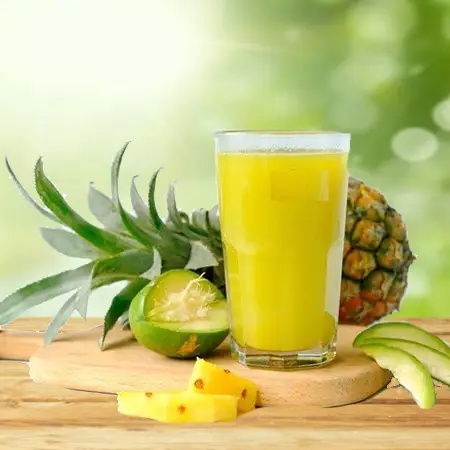 Hình ảnh mix nước ép cóc dứa