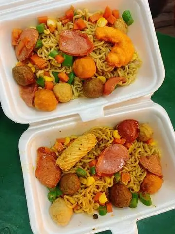 Hình ảnh mì thập cẩm 7 viên topping sale