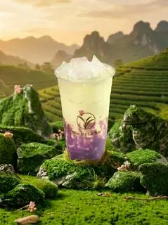 Hình ảnh Lục trà sữa sốt khoai môn-L (700ml)