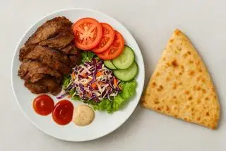 Hình ảnh Doner kebab đĩa