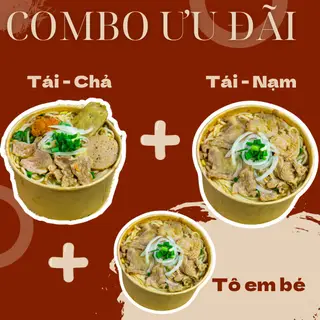 Hình ảnh COMBO GIA ĐÌNH NHỎ ( 3 NGƯỜI )