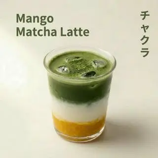 Hình ảnh Mango matcha latte