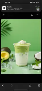 Hình ảnh Bơ già dừa non