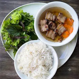 Hình ảnh Bún Chả Thịt Miếng