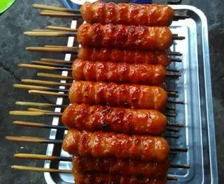 Hình ảnh xôi nem nướng