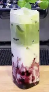 Hình ảnh Matcha Latte việt quất