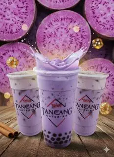 Hình ảnh Trà sữa khoai môn kem cheese