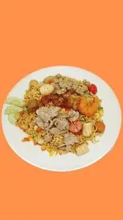 Hình ảnh mì trôn đặc biệt nhiều mì 