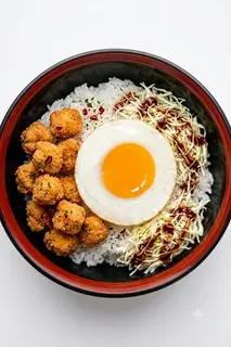 Hình ảnh Cơm gà viên ốp la