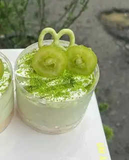 Hình ảnh  01 cốc mousse trà xanh sz 7cm