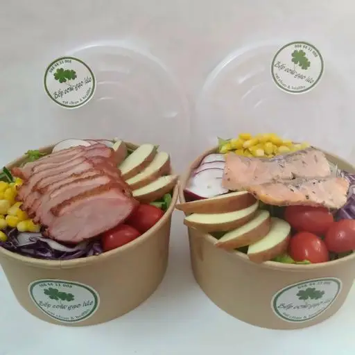 Hình ảnh Salad Lườn Ngỗng + Salad Cá Hồi