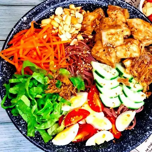 Hình ảnh ( 596,4 Calories )CHICKEN BOWL ( Bowl Gà )