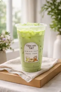 Hình ảnh Trà sữa Thái xanh