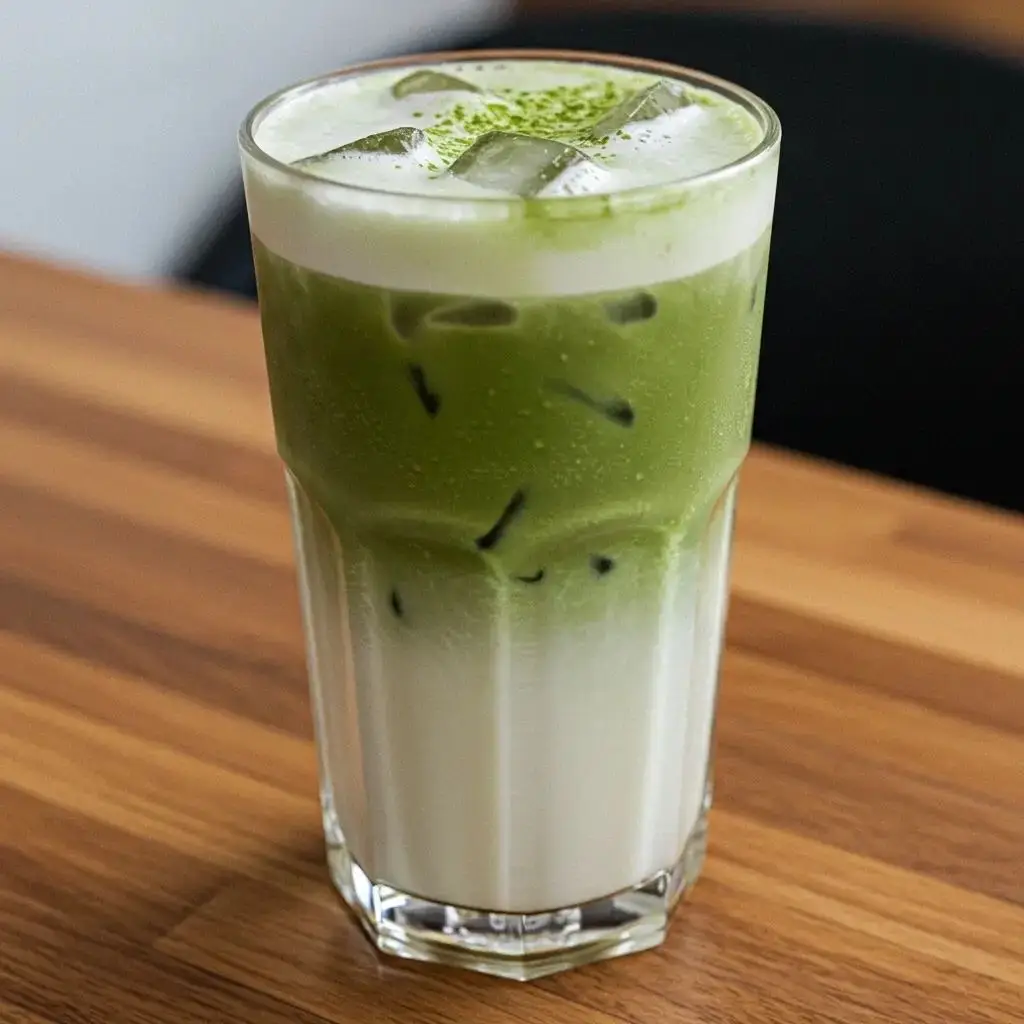 Hình ảnh matchalatte kem muối
