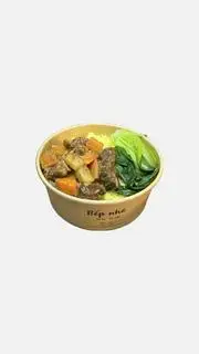 Hình ảnh Cơm bò hầm tiêu xanh